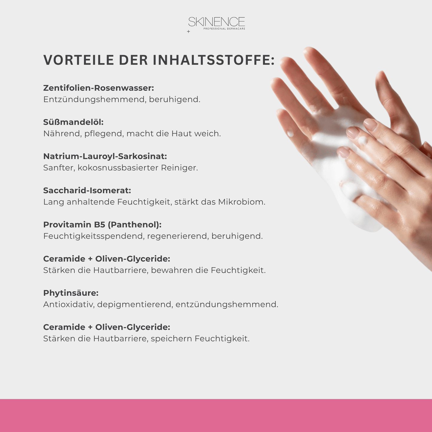 Gentle Cleansing Foam - Skinence – Professional Dermacare