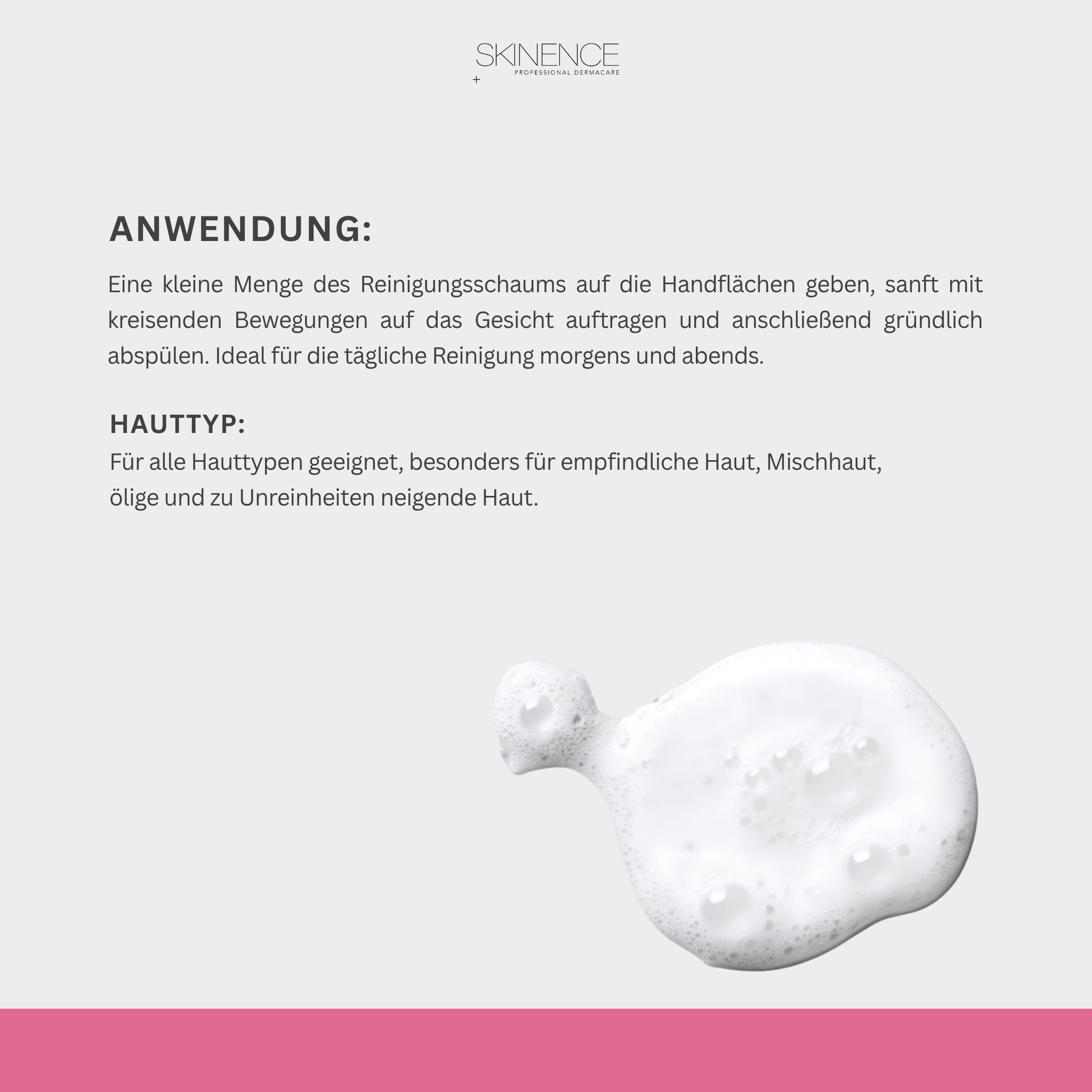 Gentle Cleansing Foam - Skinence – Professional Dermacare